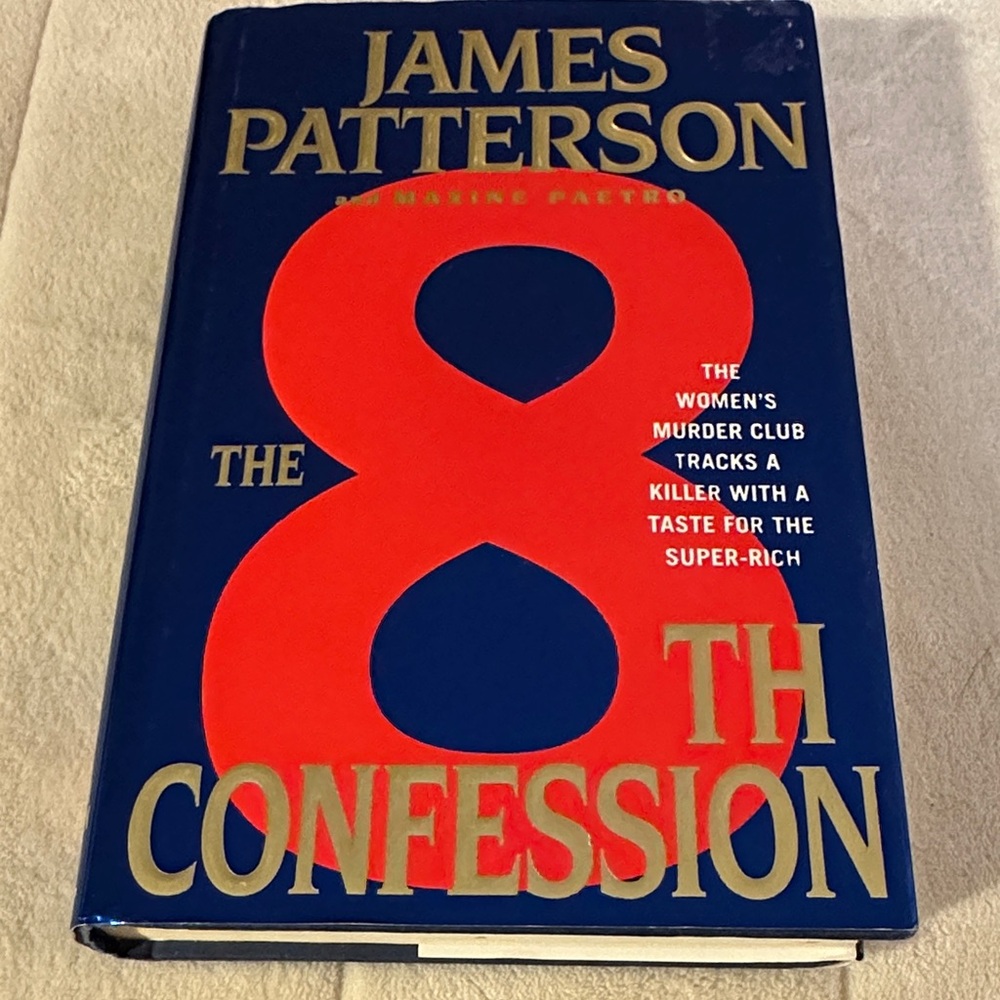 ⭐️2/$12⭐️Murder The 8th Confession James Patterson. Women’s murder club